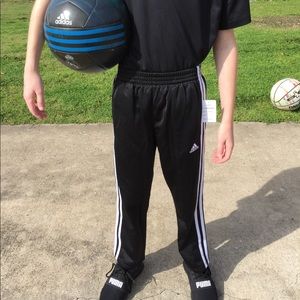 NEW Child 7 Adidas Tricot Pants Elastic Waist